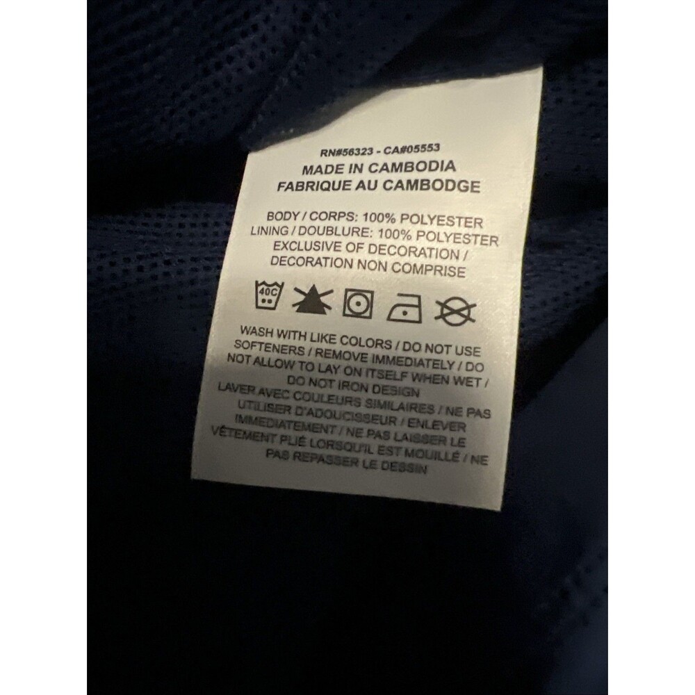 LARGE NIKE ENGLAND 2022/23 ACADEMY FOOTBALL JACKET BLUE DN1091-492 - Picture 8 of 9